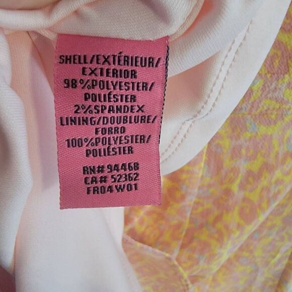 Betsey Johnson Cheetah Print Faux Wrap Dress Call Of The Wild SZ 2 NWT - Picture 6 of 7